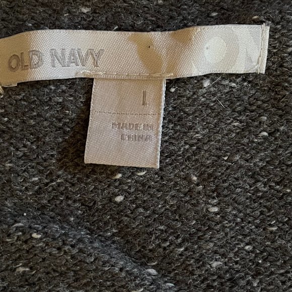 Old Navy V-neck Sweater - Grey Fleck - Picture 4 of 4